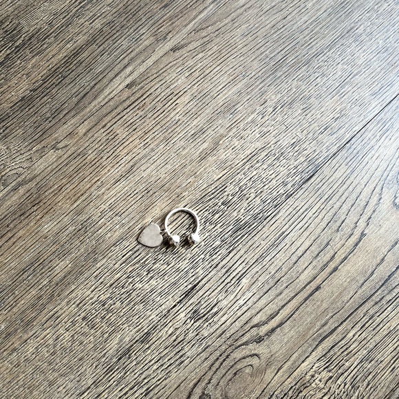 Sterling Silver Tiffany keychain with heart❤️‼️ - Picture 8 of 13